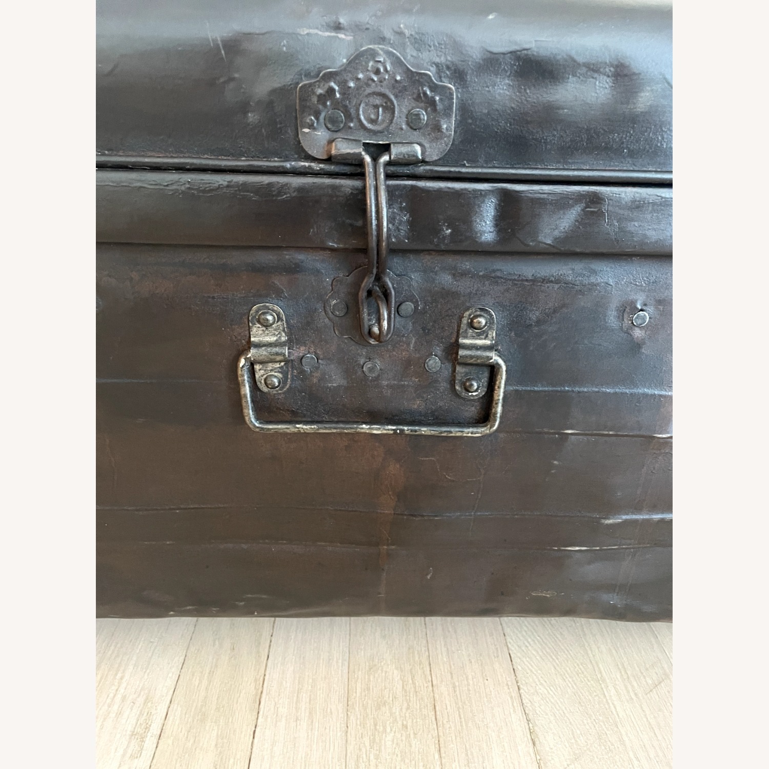 Restoration Hardware Cast Iron Chest - image-2