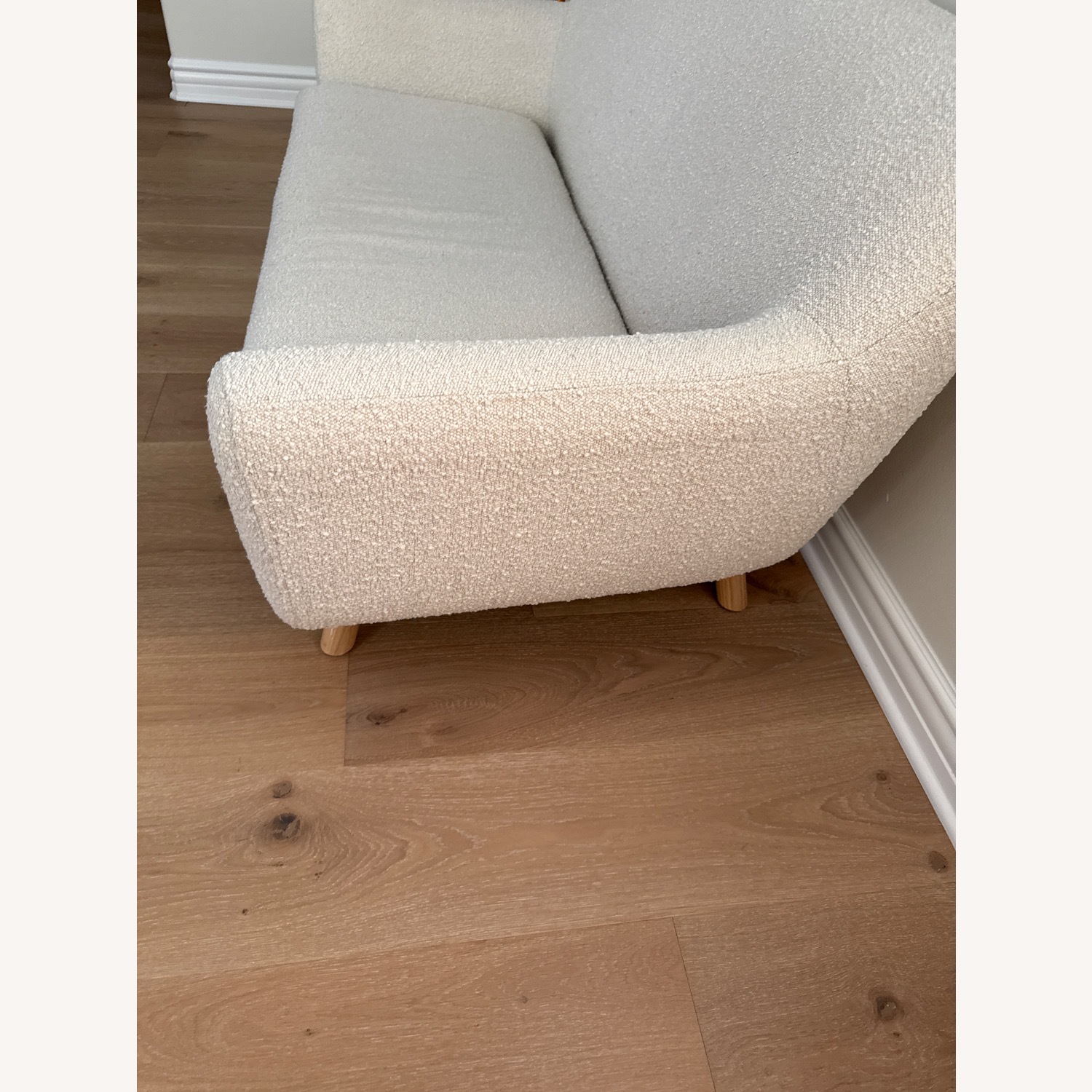 Article Gabriola Ivory Bouclé Loveseat - image-3