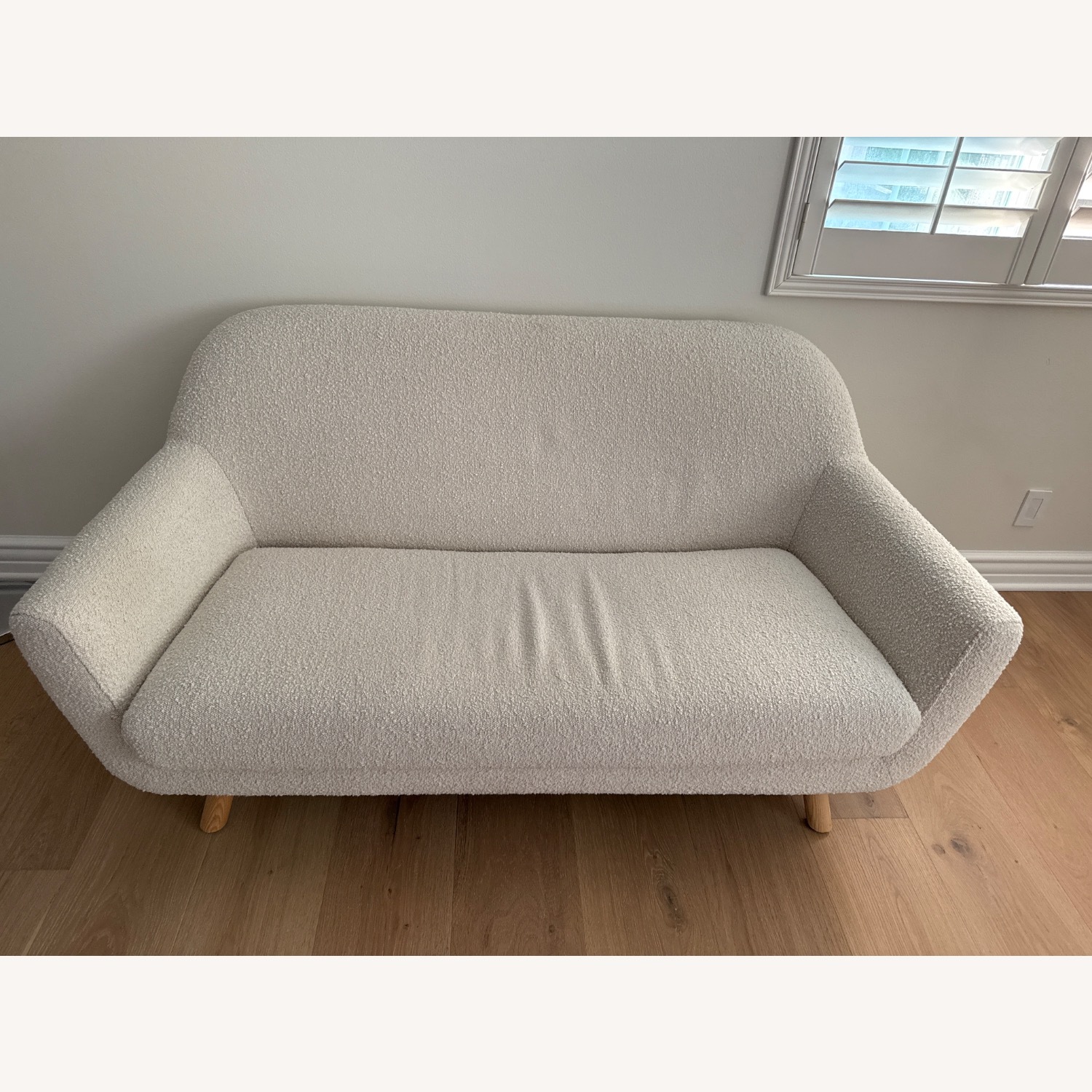 Article Gabriola Ivory Bouclé Loveseat - image-2