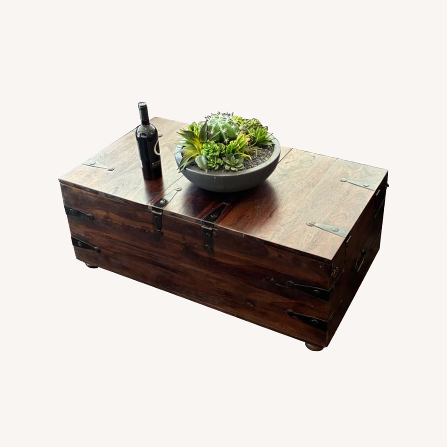 Crate & Barrel Taka Chest with Secret Compartments - image-0