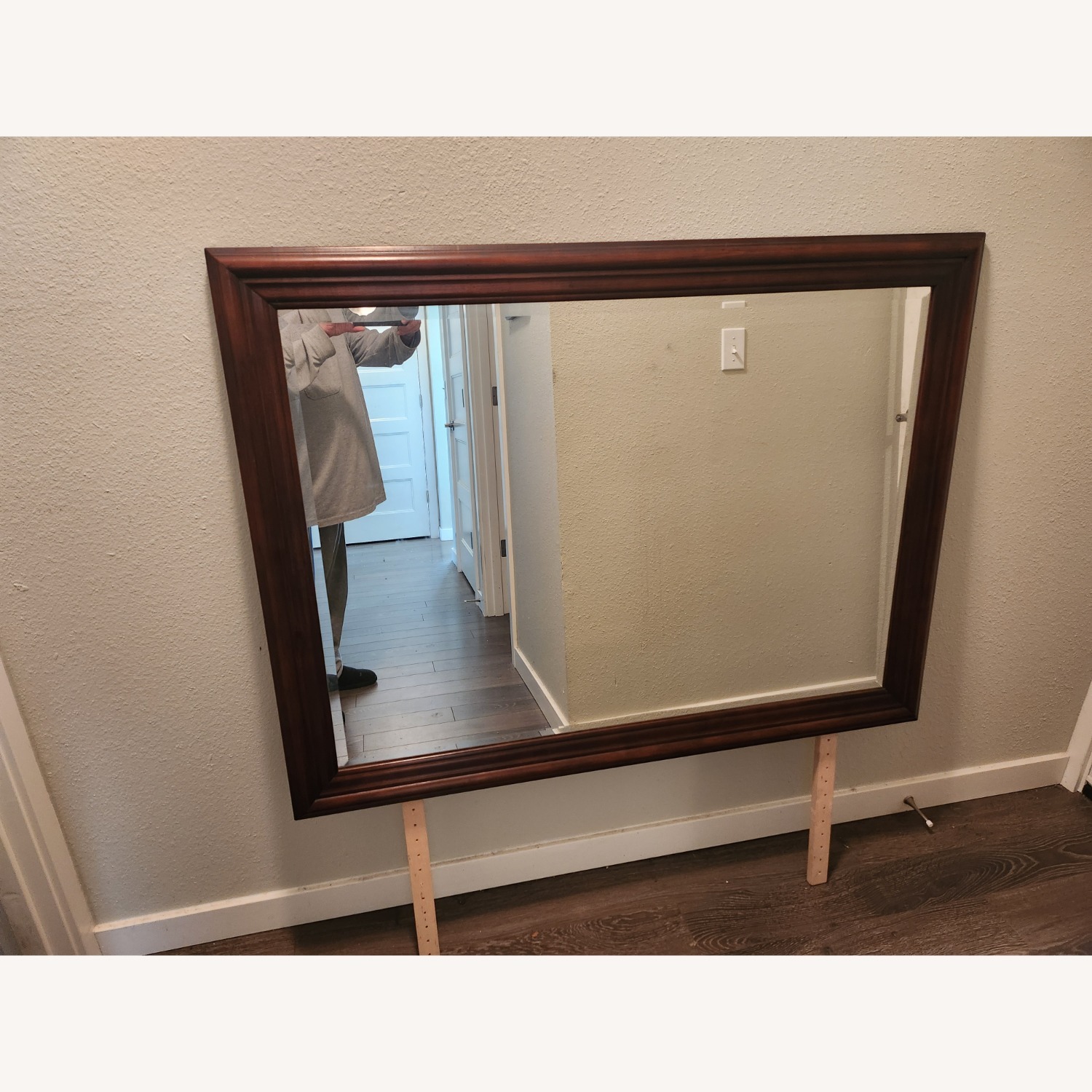 Louis Beveled Mirror for Dresser - image-0