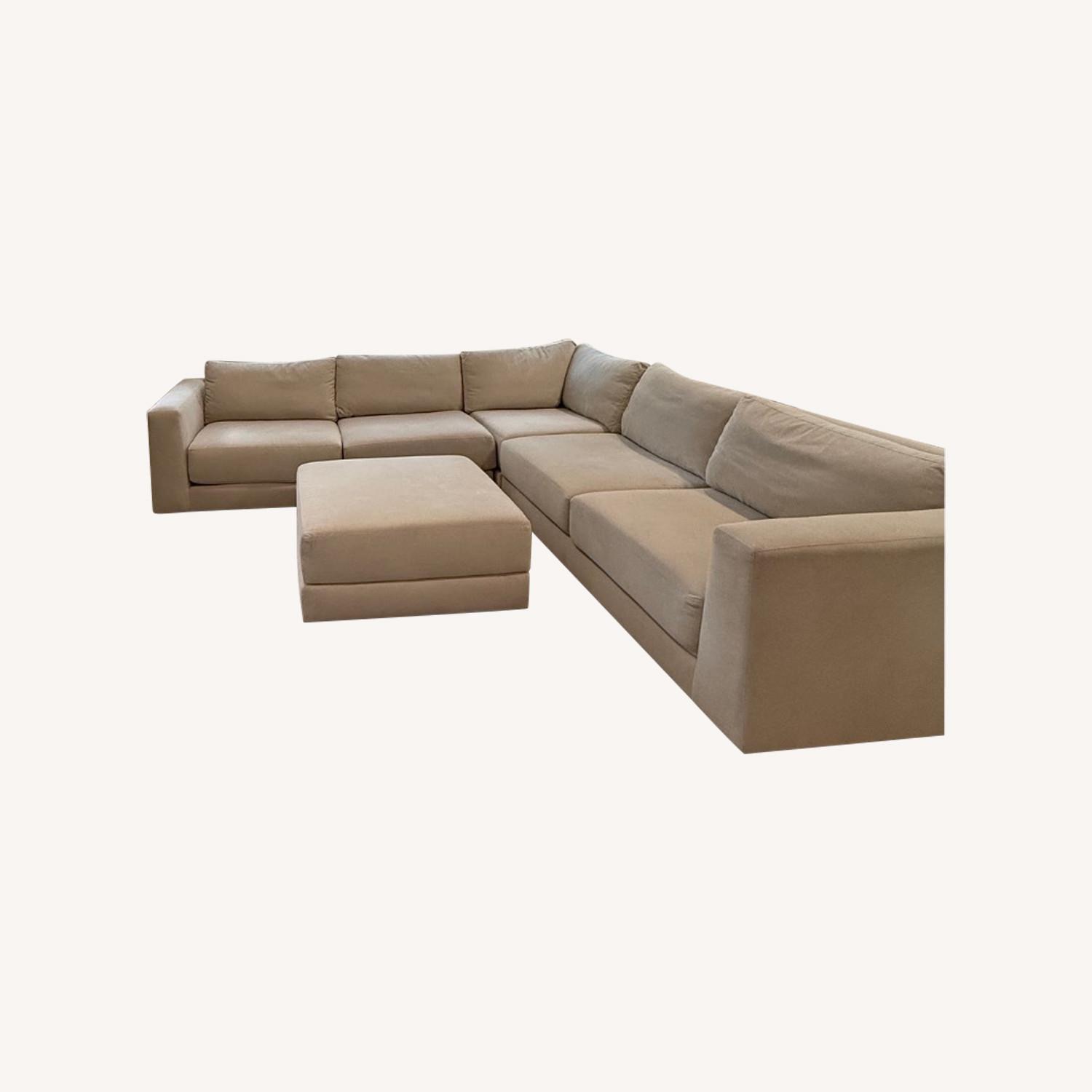 Crate & Barrel Peyton 3-Piece U Sectional Sofa - image-0