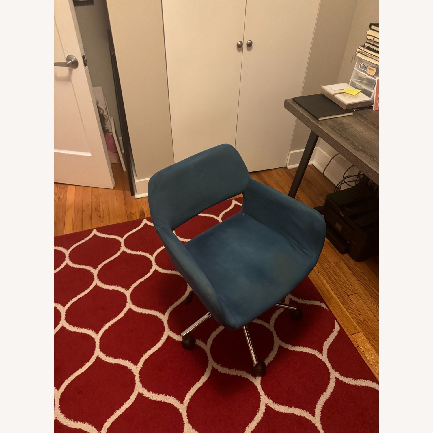 Wayfair Blue Turquoise Office Chair - image-1