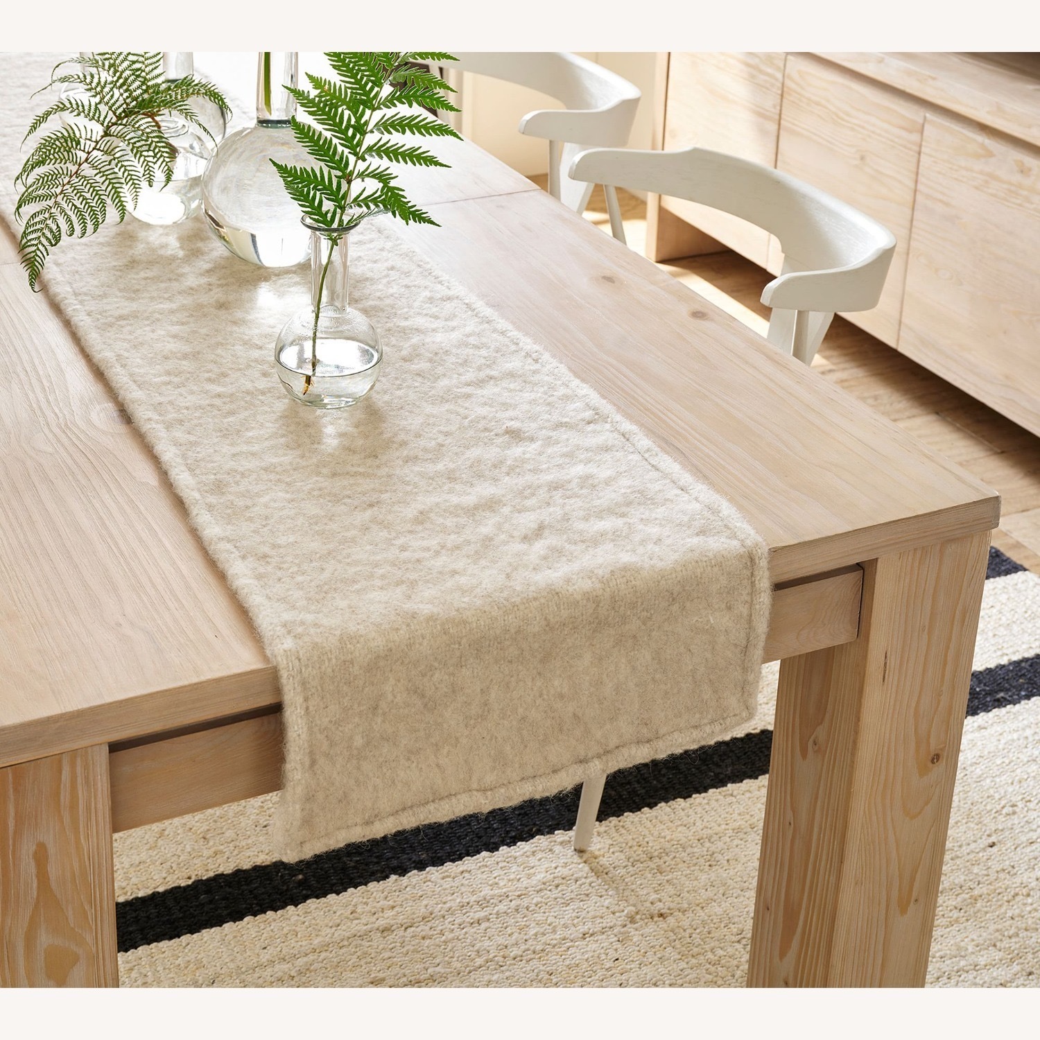 Pottery Barn Folsom Extendable Dining Table  - image-3