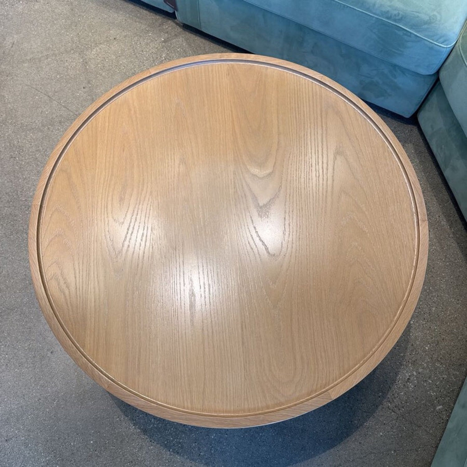 Interior Define Brooks Round Oak Coffee Table - image-3