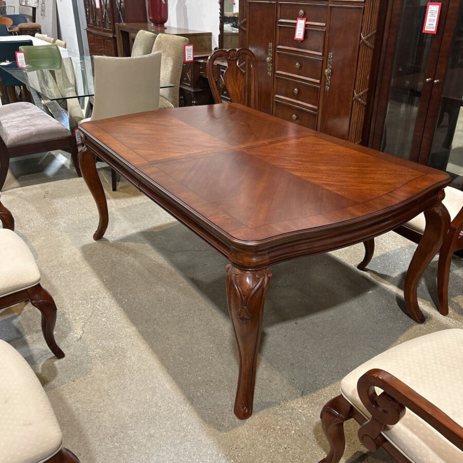 Bordeaux Rectangular Expandable Dining Table - image-1