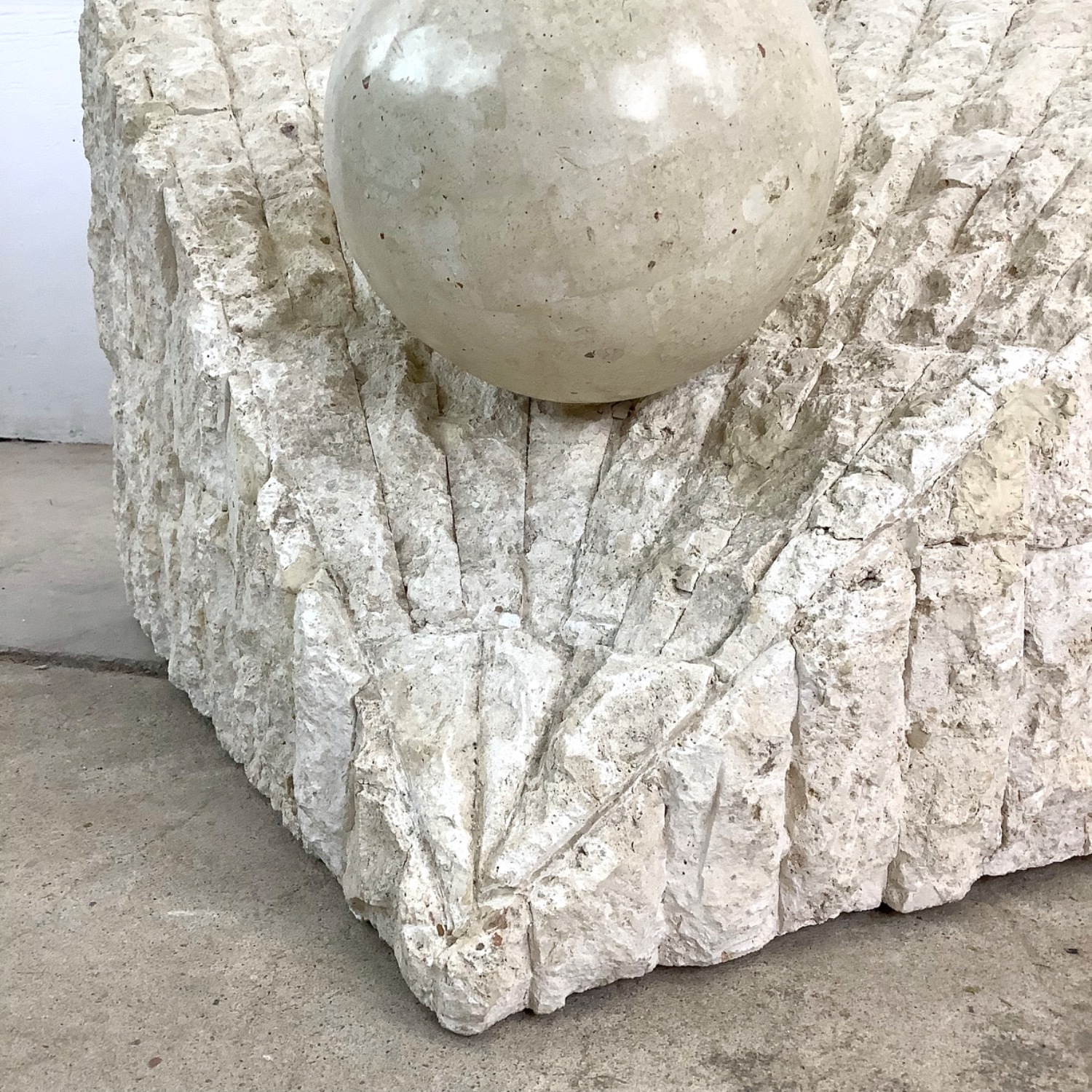 Retro Modern Triangular Coffee Table - image-15