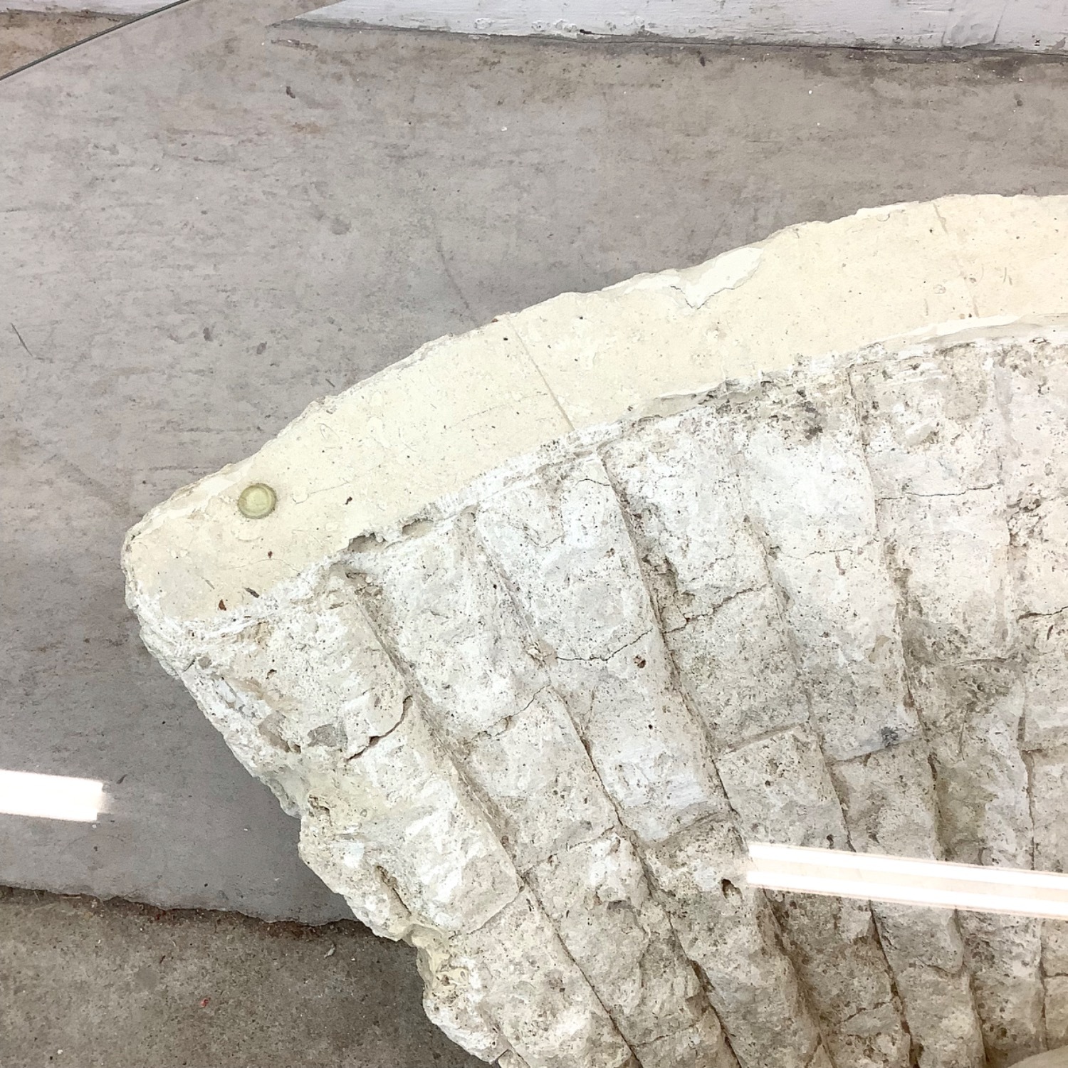 Retro Modern Triangular Coffee Table - image-13