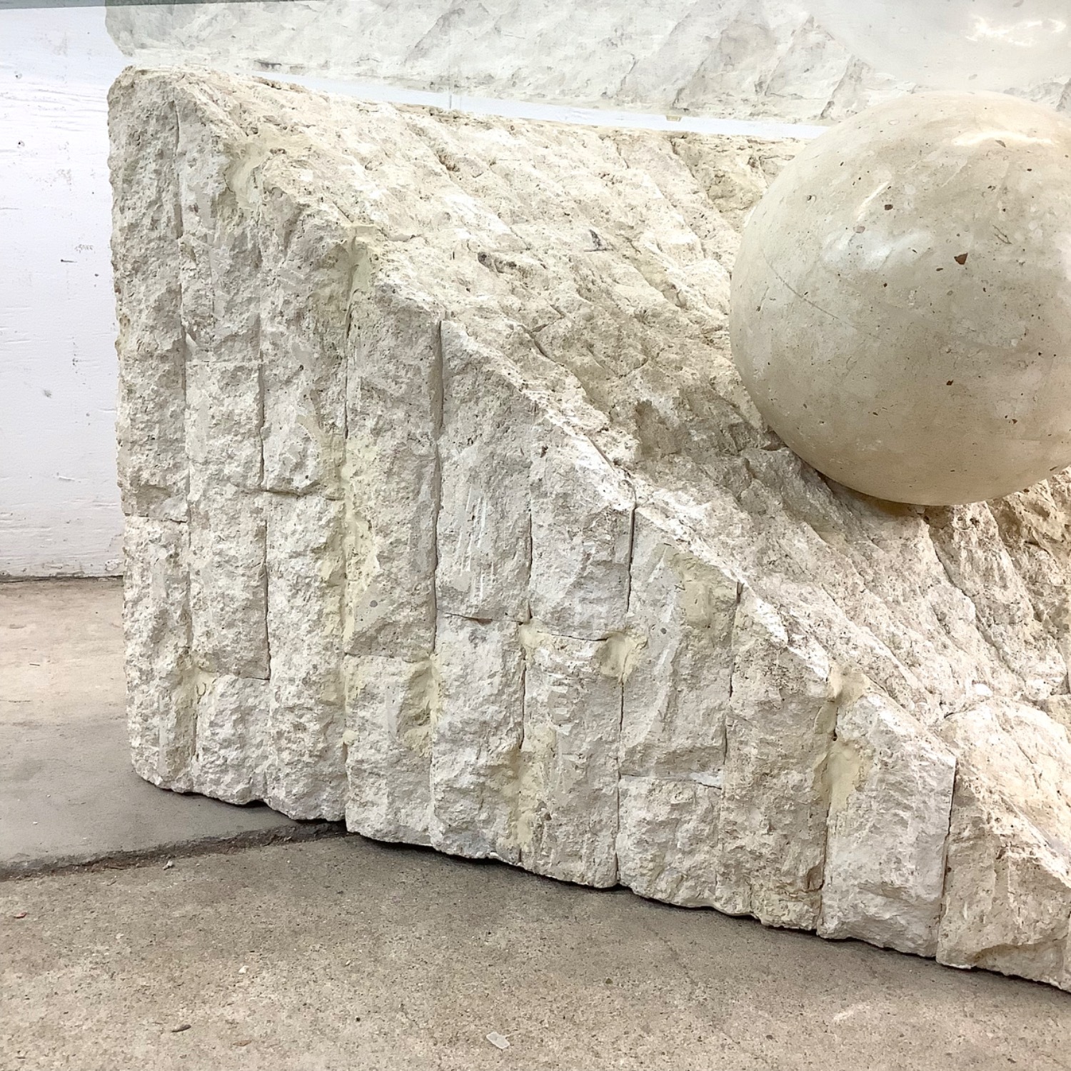 Retro Modern Triangular Coffee Table - image-10