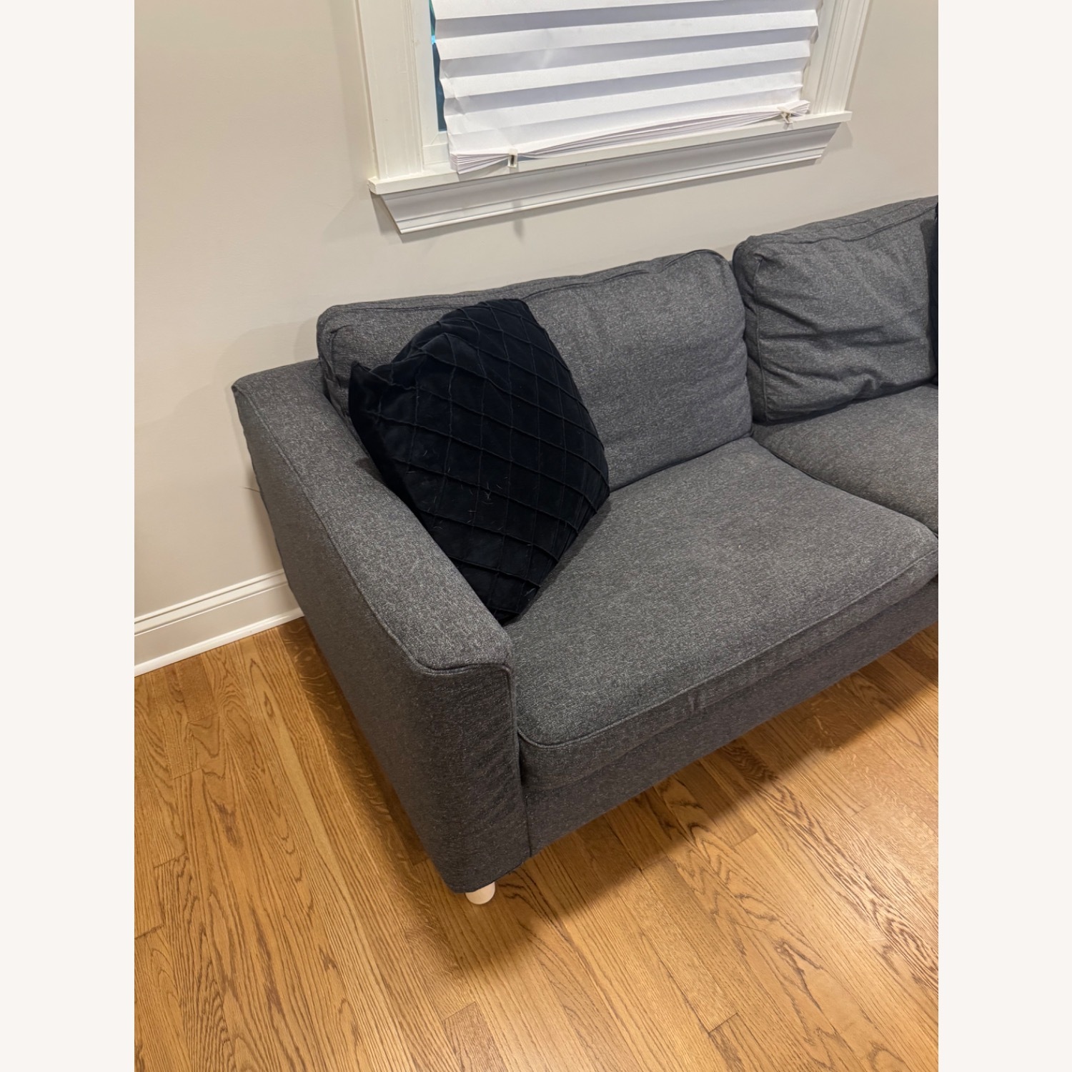 IKEA PÄRUP Gray Loveseat Sofa - image-6