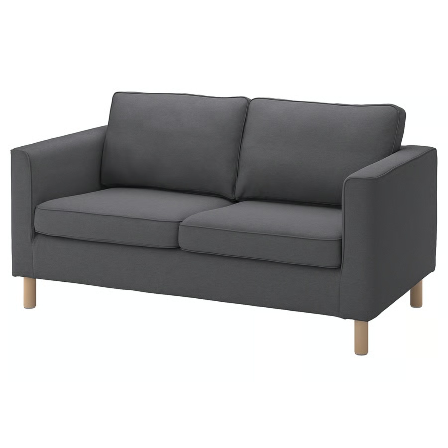 IKEA PÄRUP Gray Loveseat Sofa - image-8
