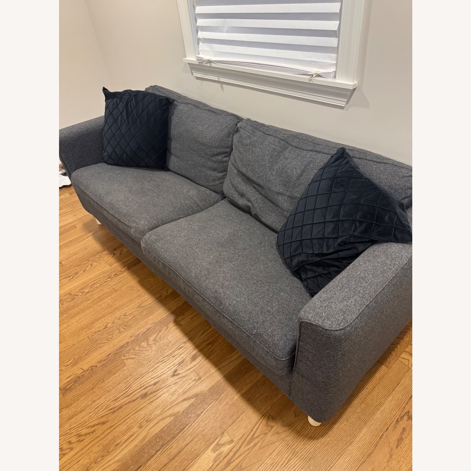 IKEA PÄRUP Gray Loveseat Sofa - image-1