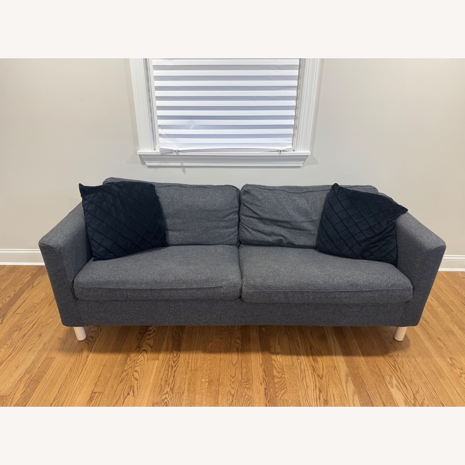 IKEA PÄRUP Gray Loveseat Sofa - image-7