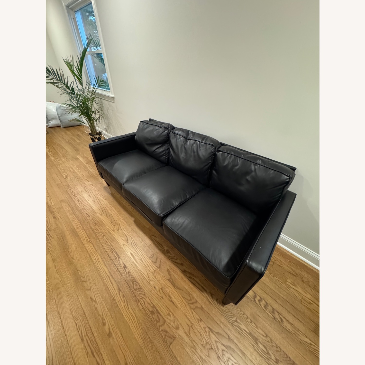 Walmart Black 3 piece Sofa - image-3