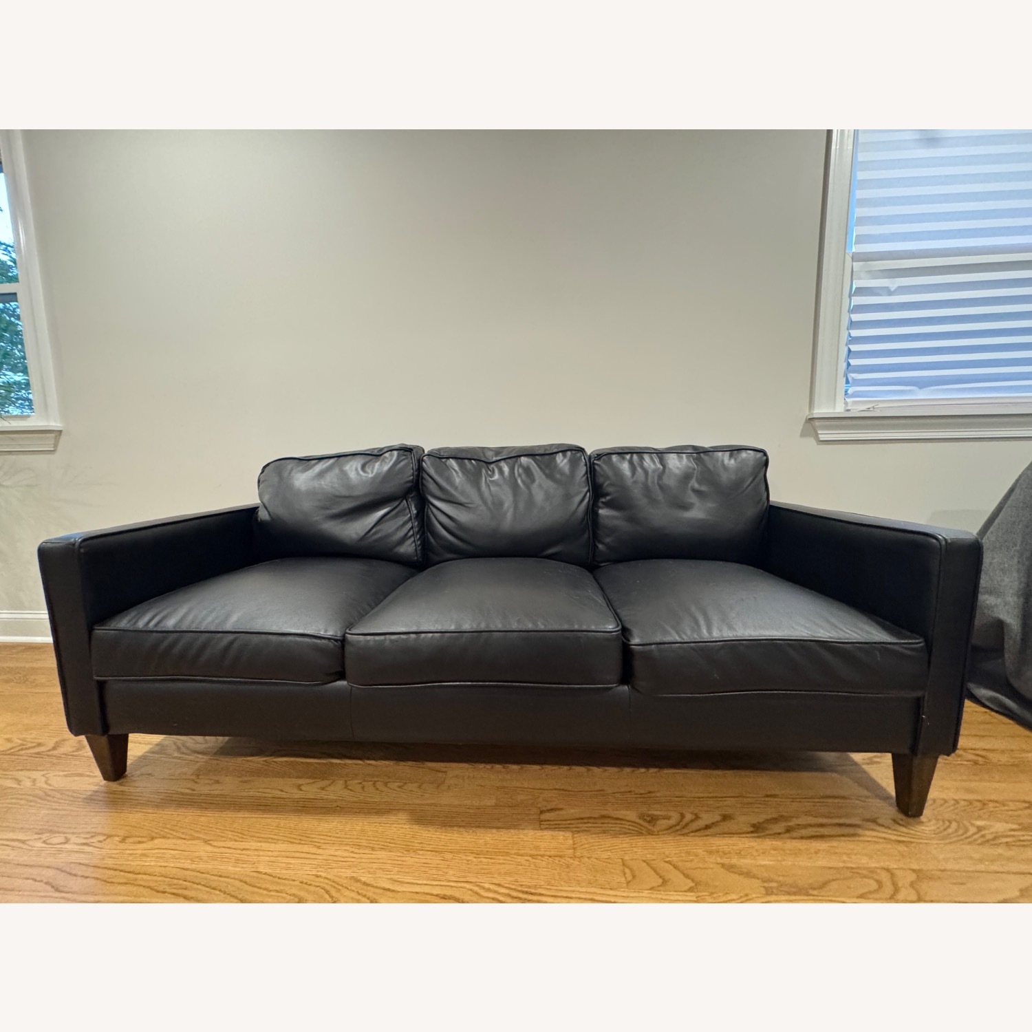 Walmart Black 3 piece Sofa - image-2