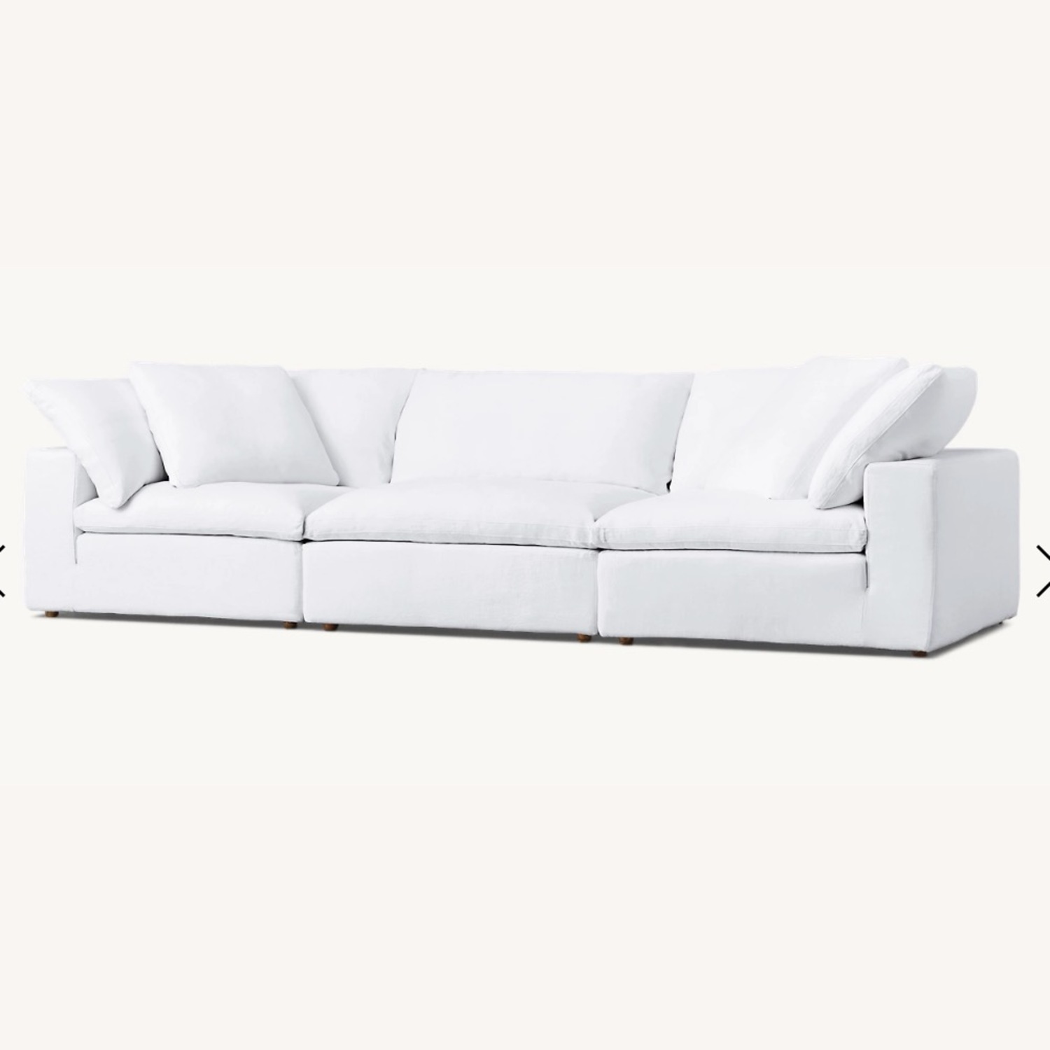 Restoration Hardware Cloud Modular 3-Piece Sofa - image-0