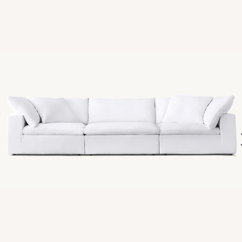 Used Restoration Hardware Cloud Modular 3-Piece Sofa for sale on AptDeco