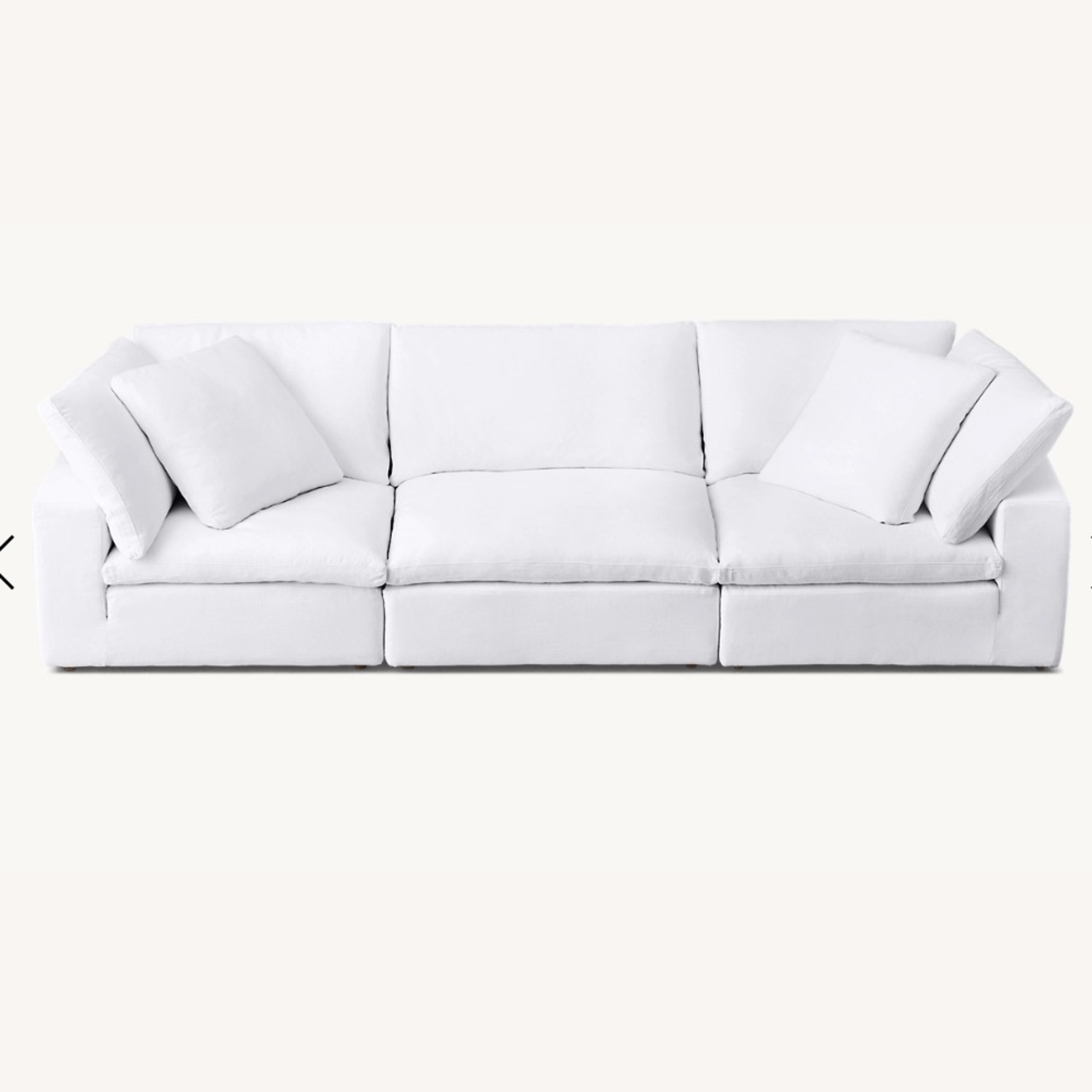 Restoration Hardware Cloud Modular 3-Piece Sofa - image-2