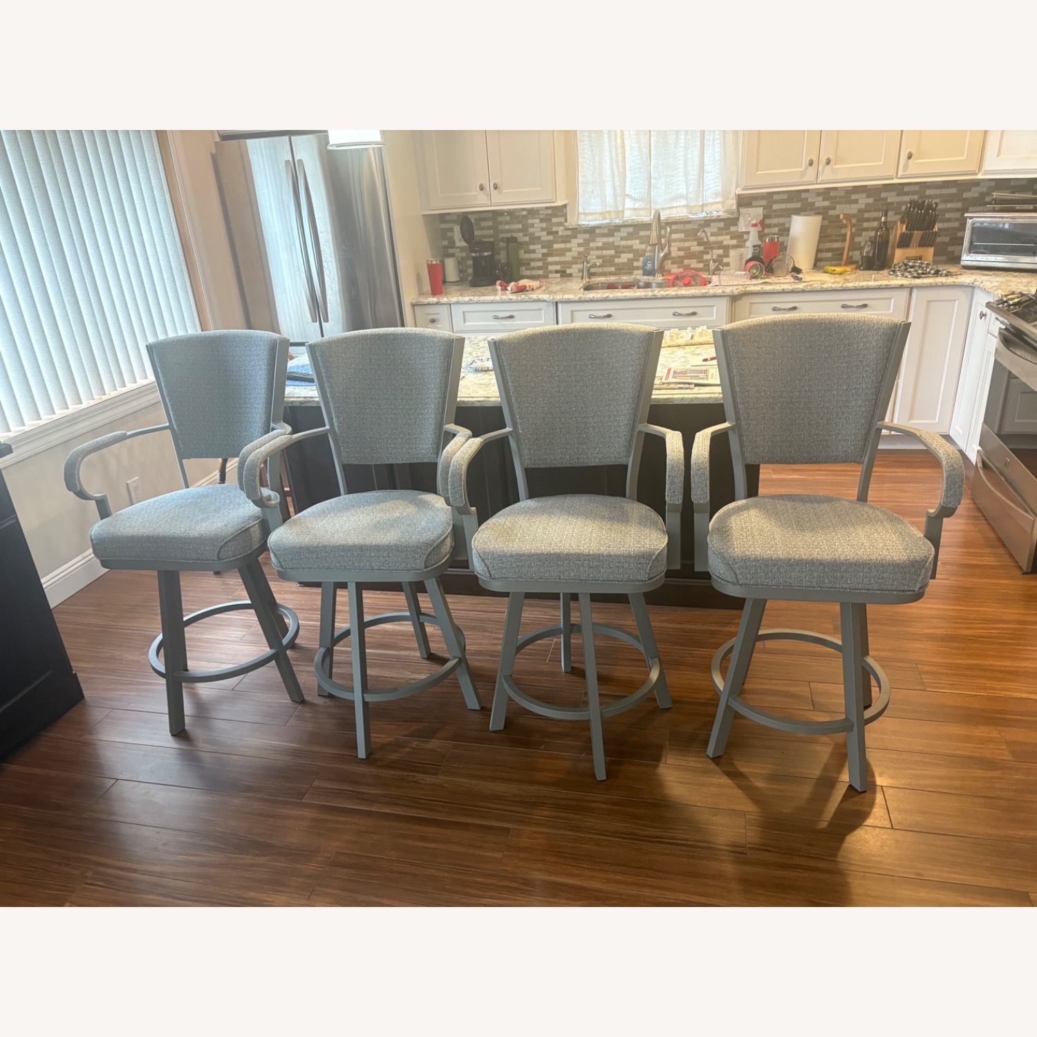 Callee Laguna Swivel Stool with Arms - image-1