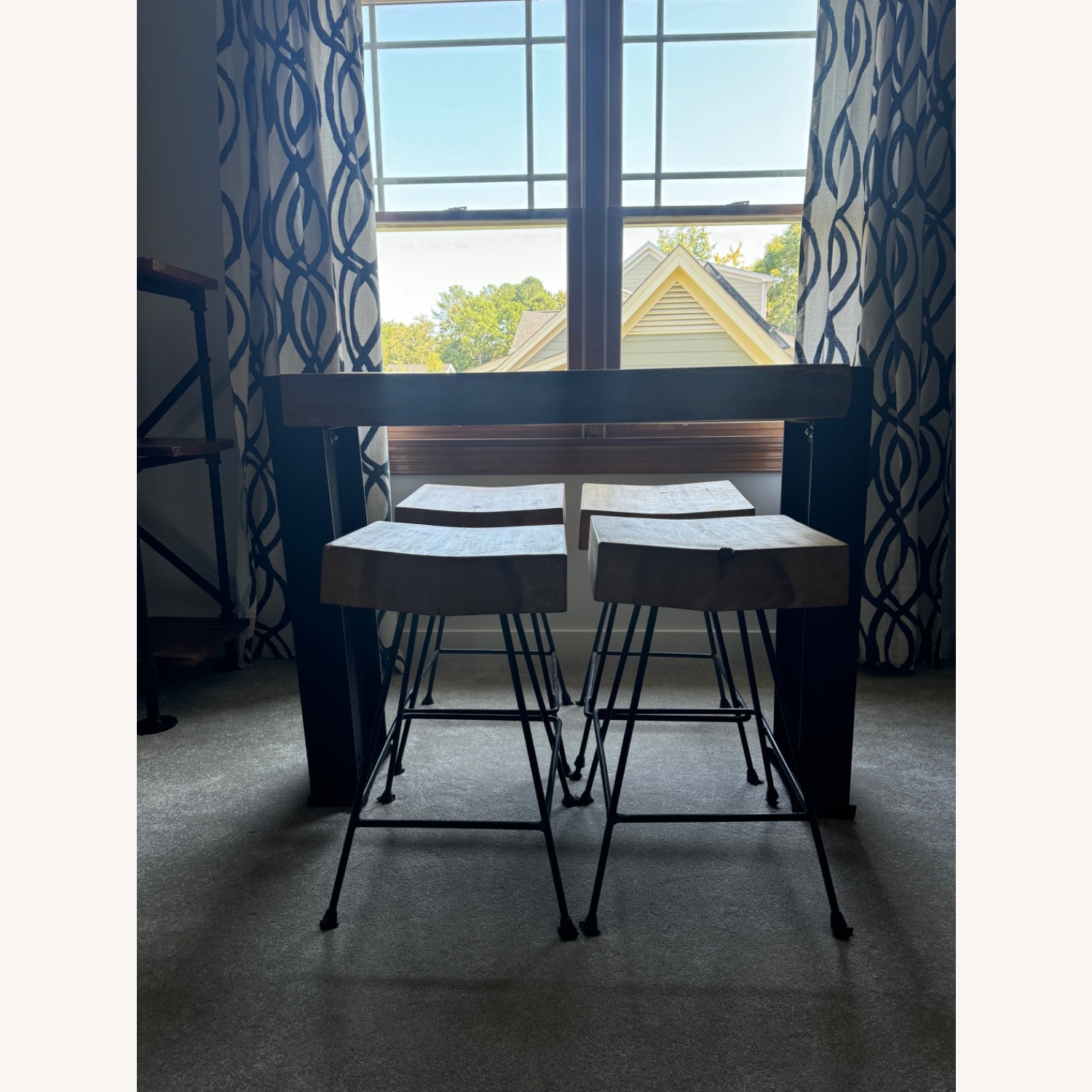 High Top Bar and Stool One of a Kind Set - image-1