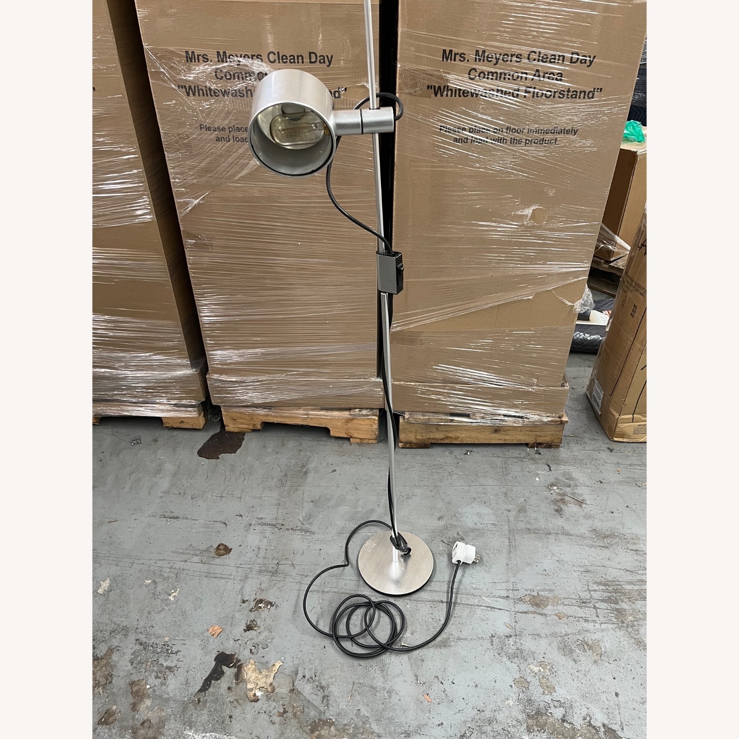 Peter Nelson Aluminium Floor Lamp Single Spot - image-1