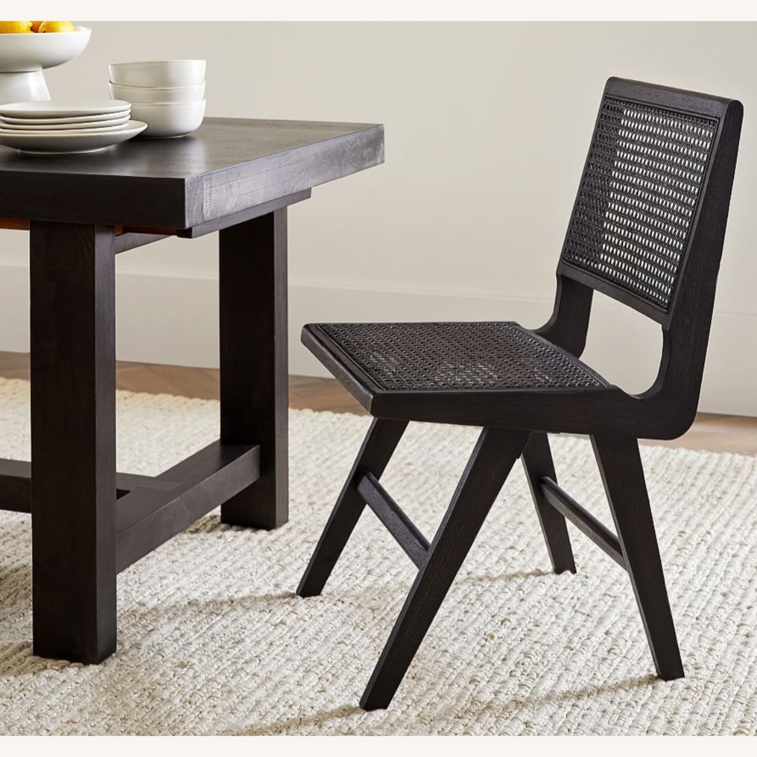Pottery Barn Lisbon Cane Chairs - image-1