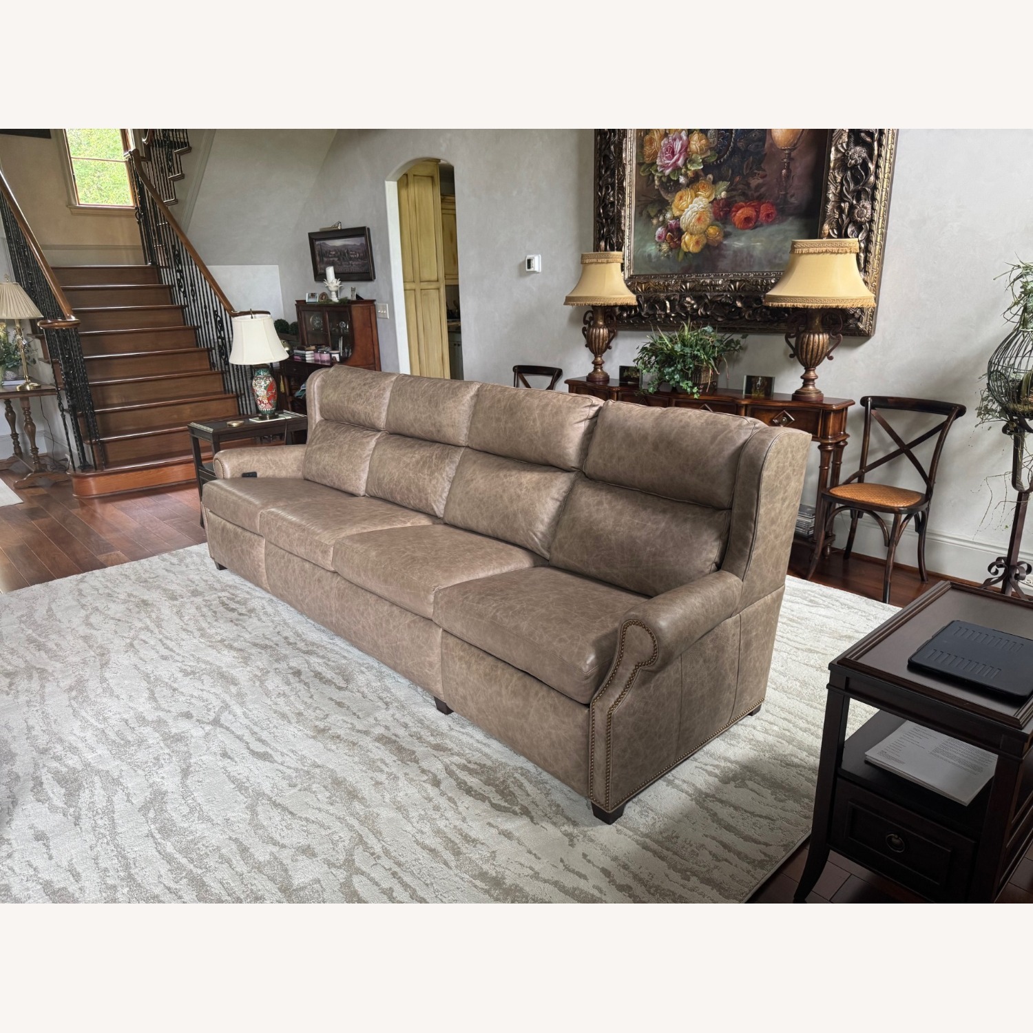 Hancock & Moore Custom Power Sofa - image-0