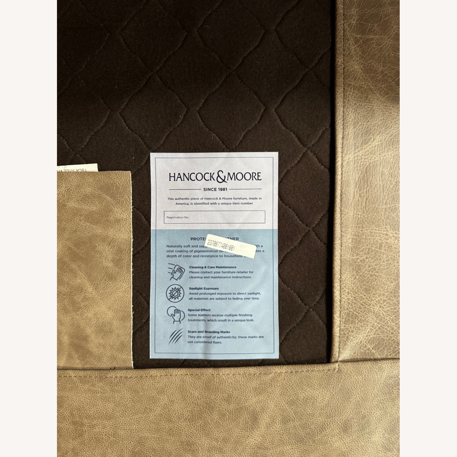 Hancock & Moore Custom Power Sofa - image-5