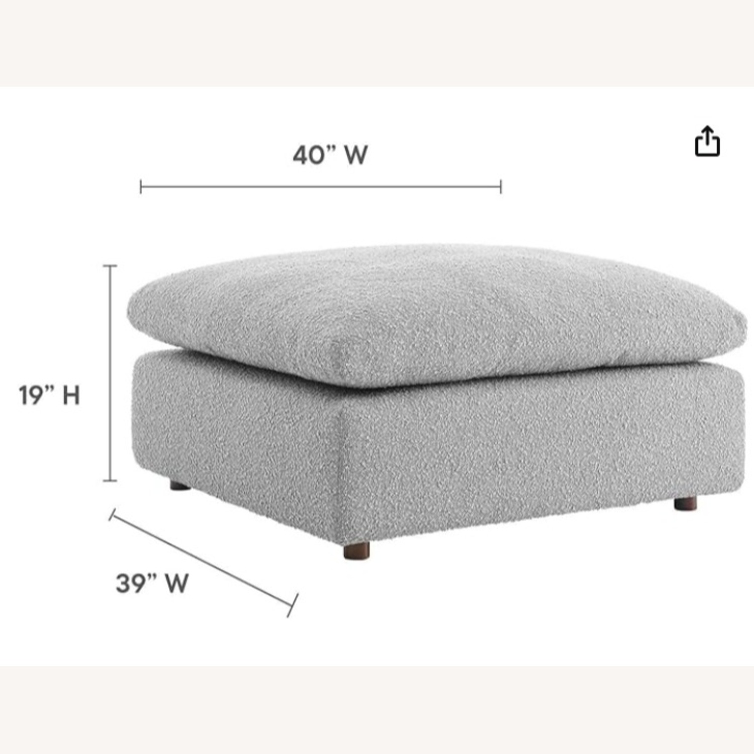 Commix Boucle Ottoman - image-2