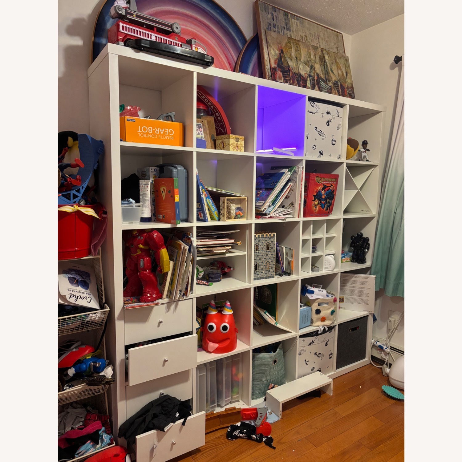 Kallax Storage Unit with Draws  - image-4