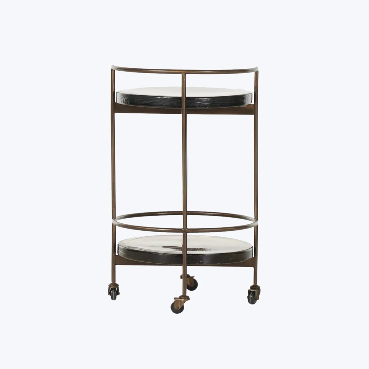ABC Carpet & Home Mirrored Bar Cart  - image-6