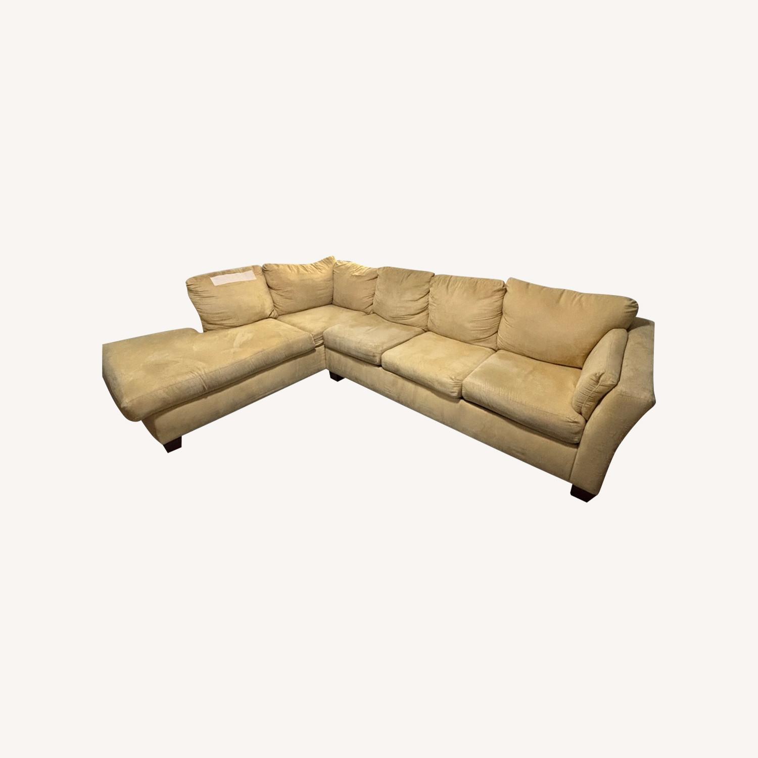 Yellow Sectional - image-0