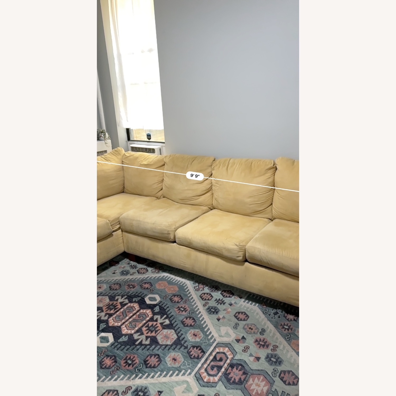 Yellow Sectional - image-6