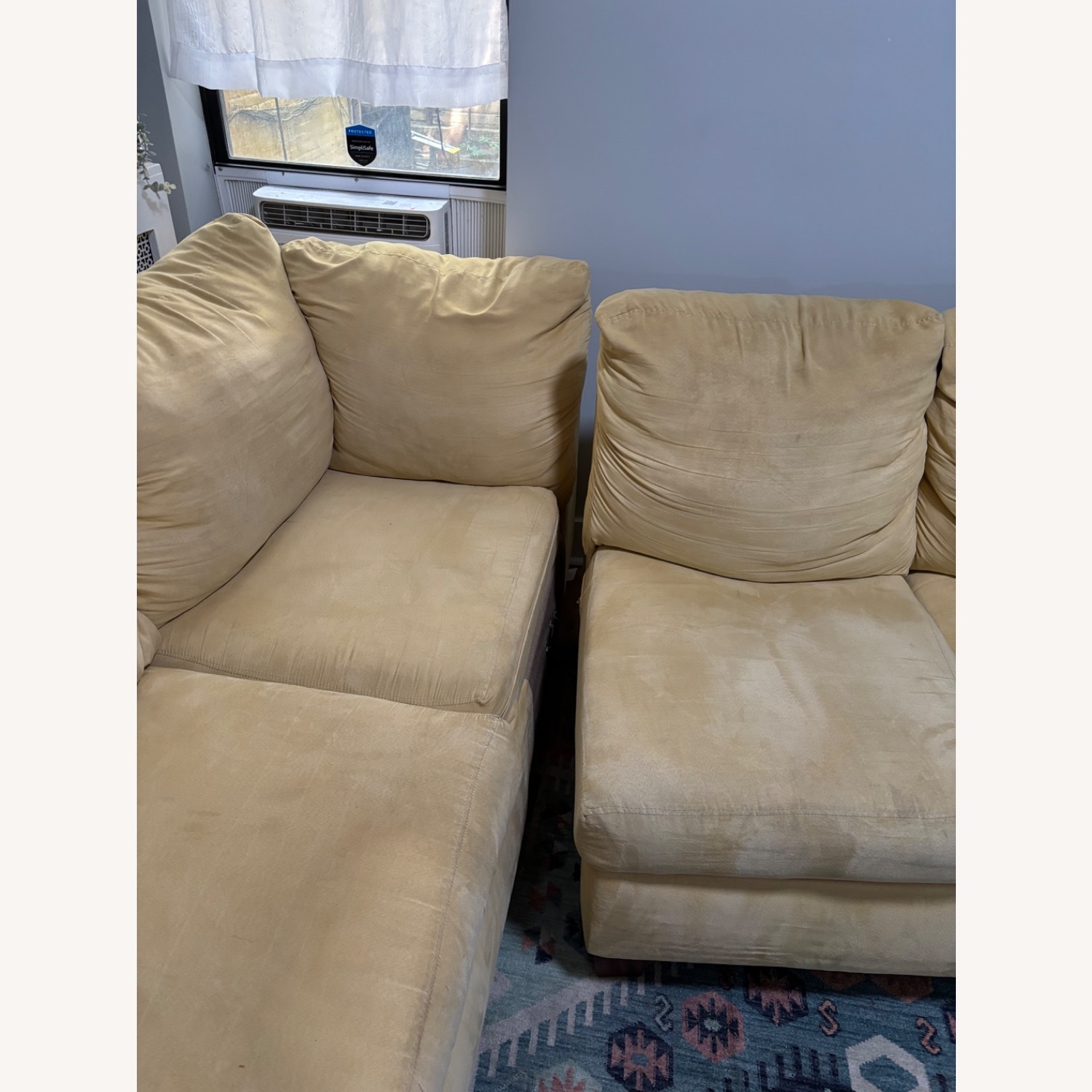 Yellow Sectional - image-5