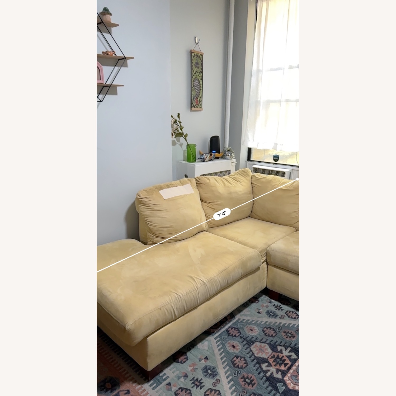 Yellow Sectional - image-4