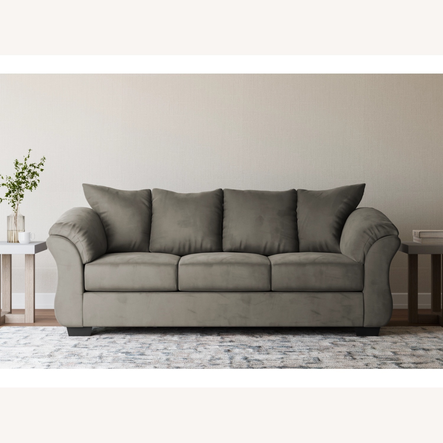 Ashley Furniture Gray Sofa - image-0