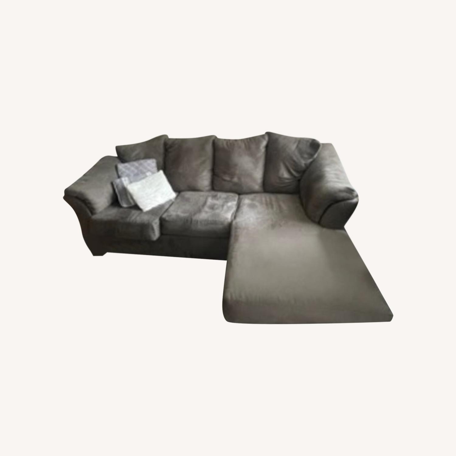 Ashley Furniture Gray Sofa - image-1