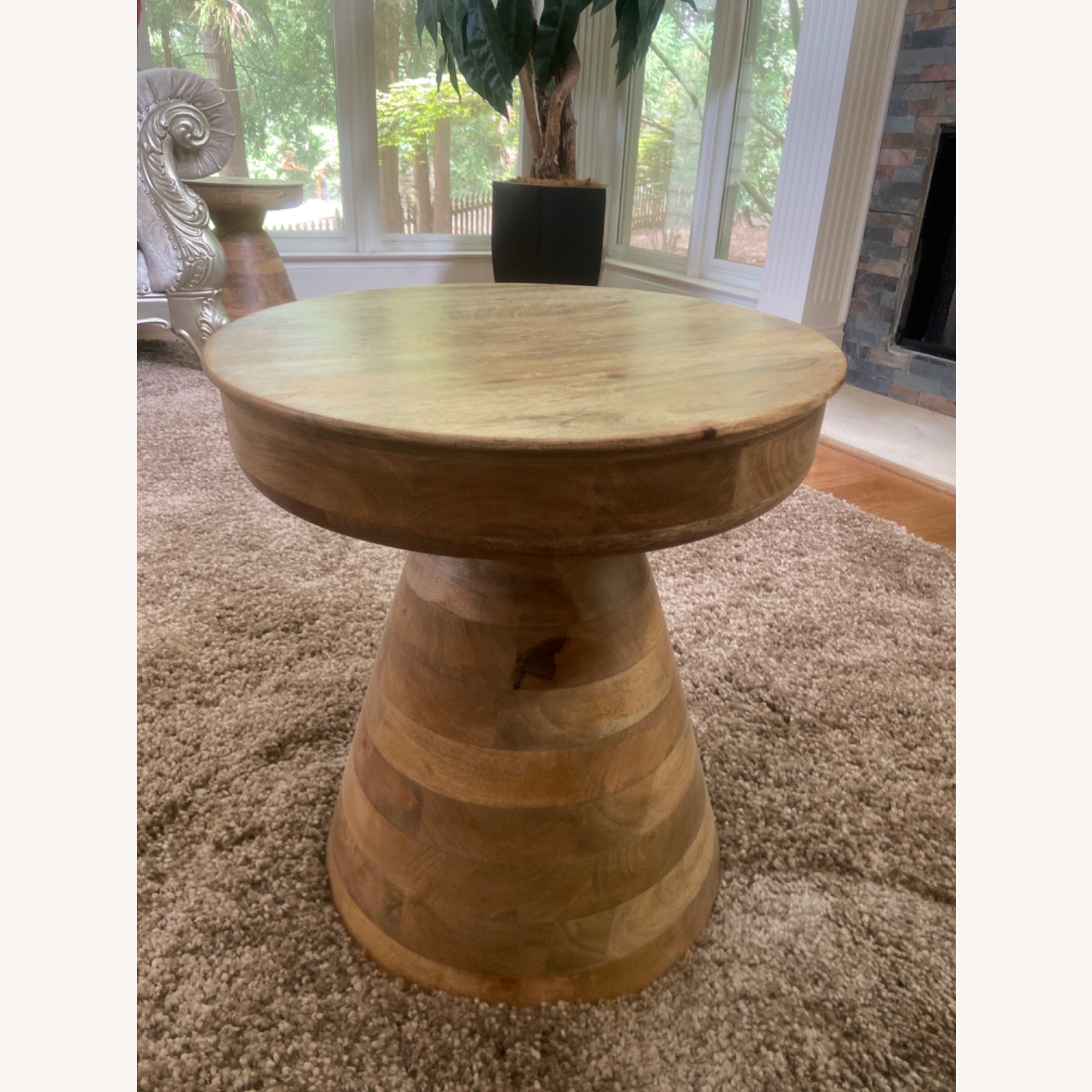 Wooden Accent Side Tables - image-3