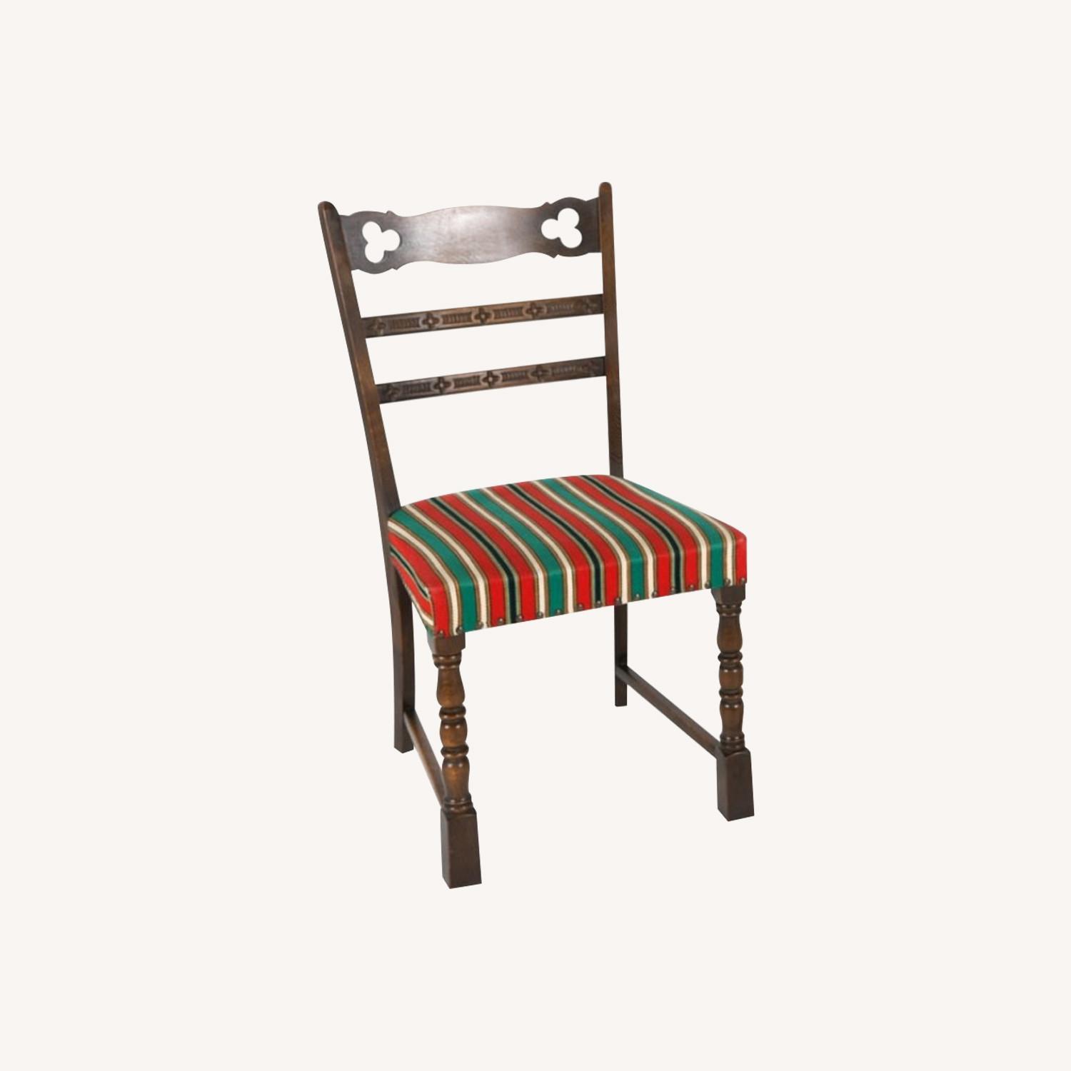 Vintage Oak Danish Dining Chairs - image-0