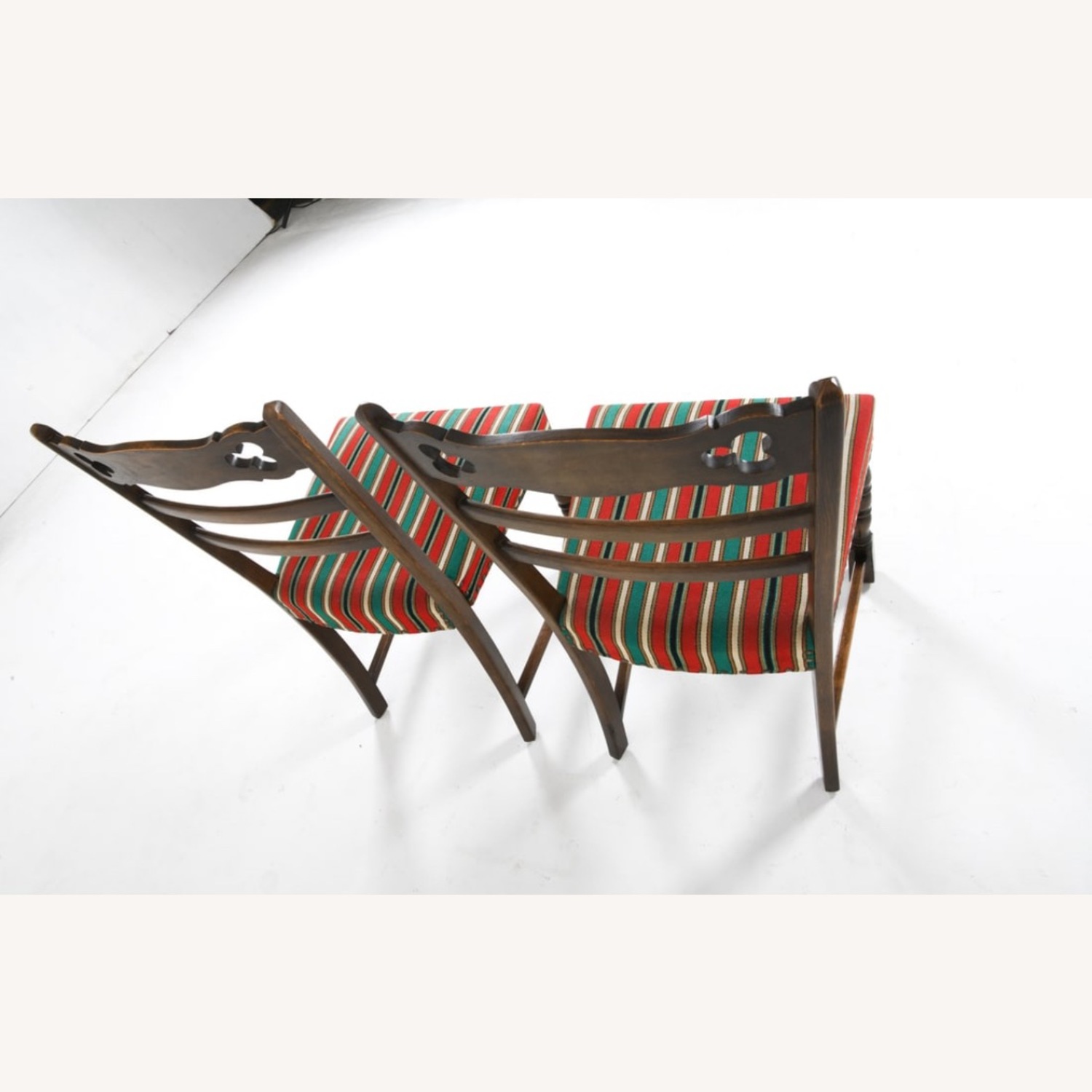 Vintage Oak Danish Dining Chairs - image-9