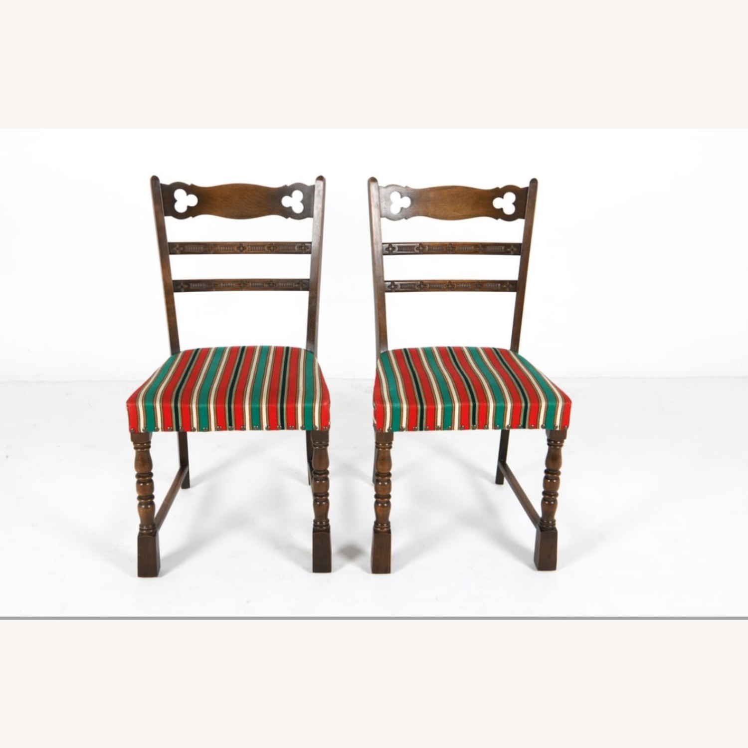 Vintage Oak Danish Dining Chairs - image-15