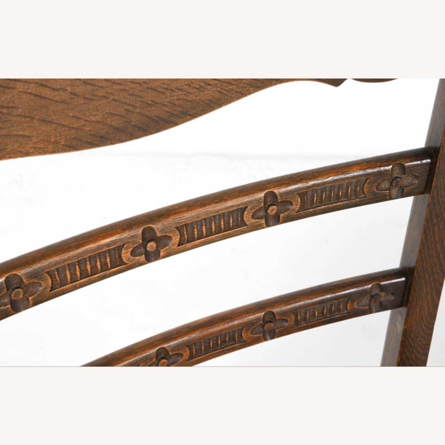 Vintage Oak Danish Dining Chairs - image-4