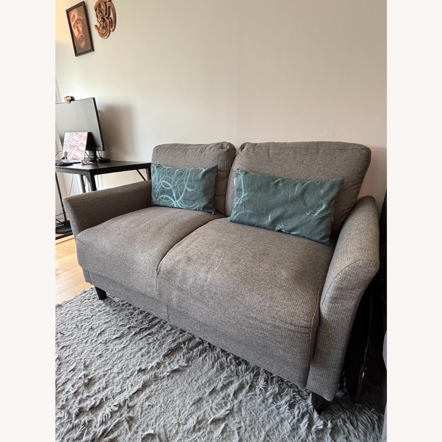 Amazon 2-Seater Gray Sofa - image-3