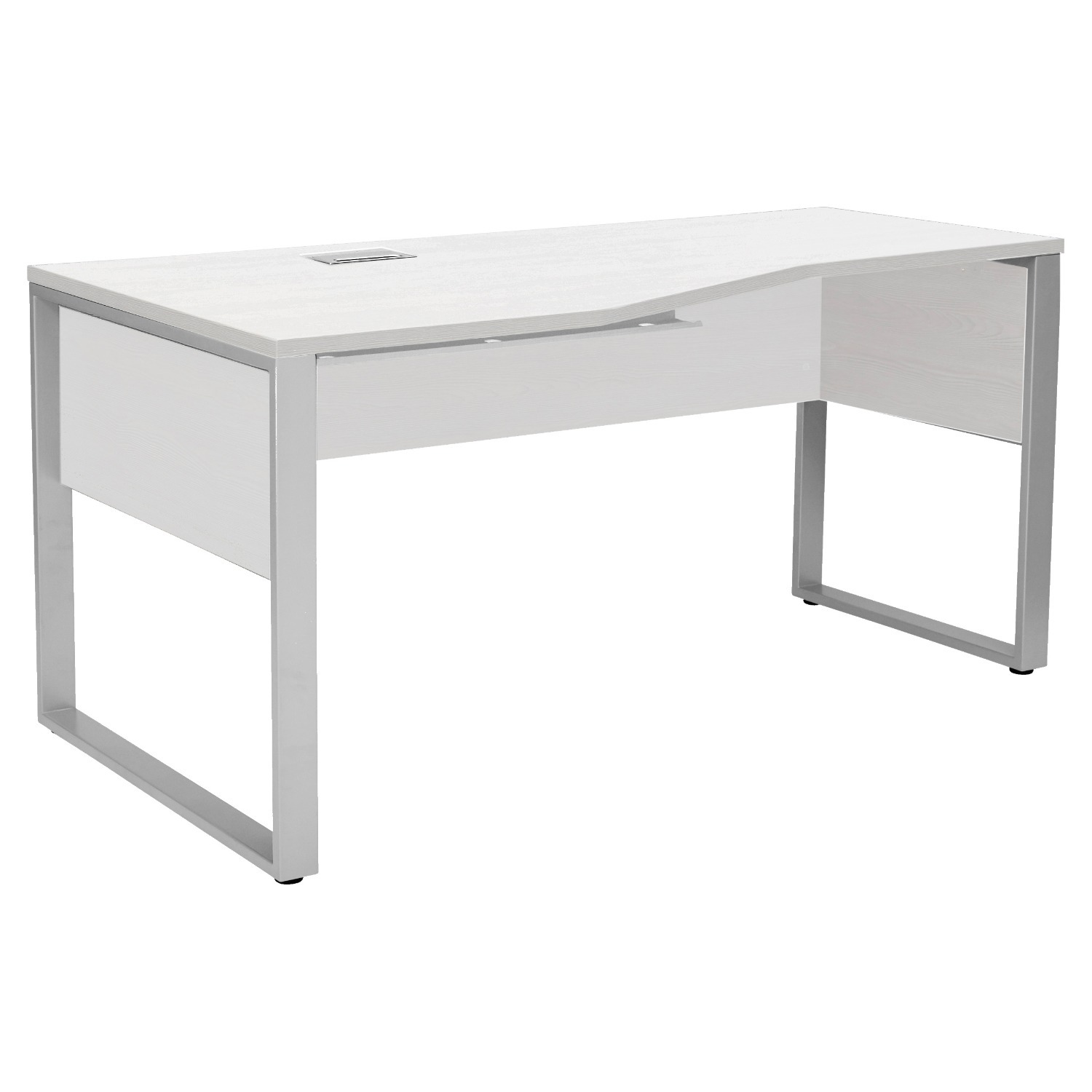 Ose White L-Shaped Desk - image-2