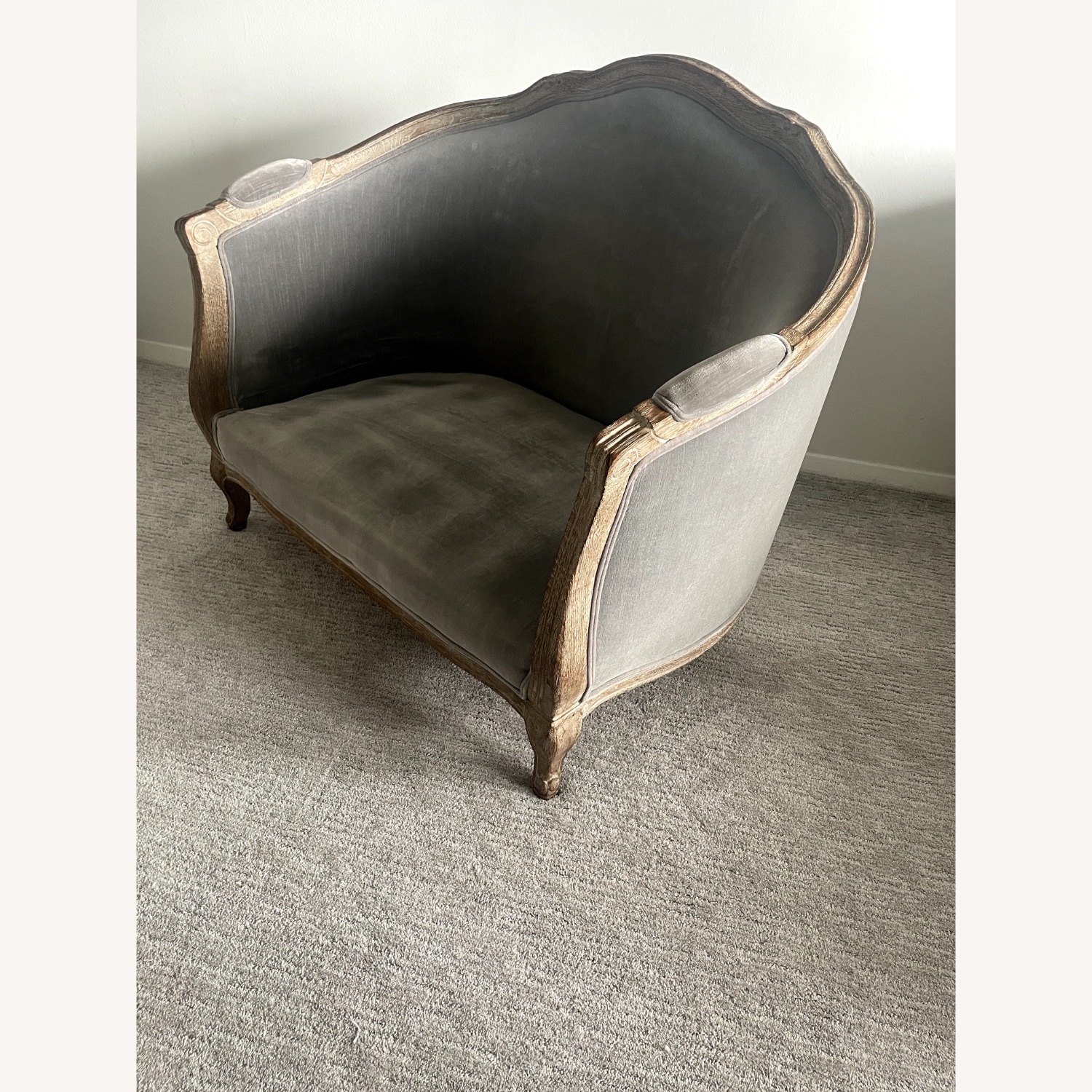 RH Mini Ondine Upholstered Salon Bench - image-3