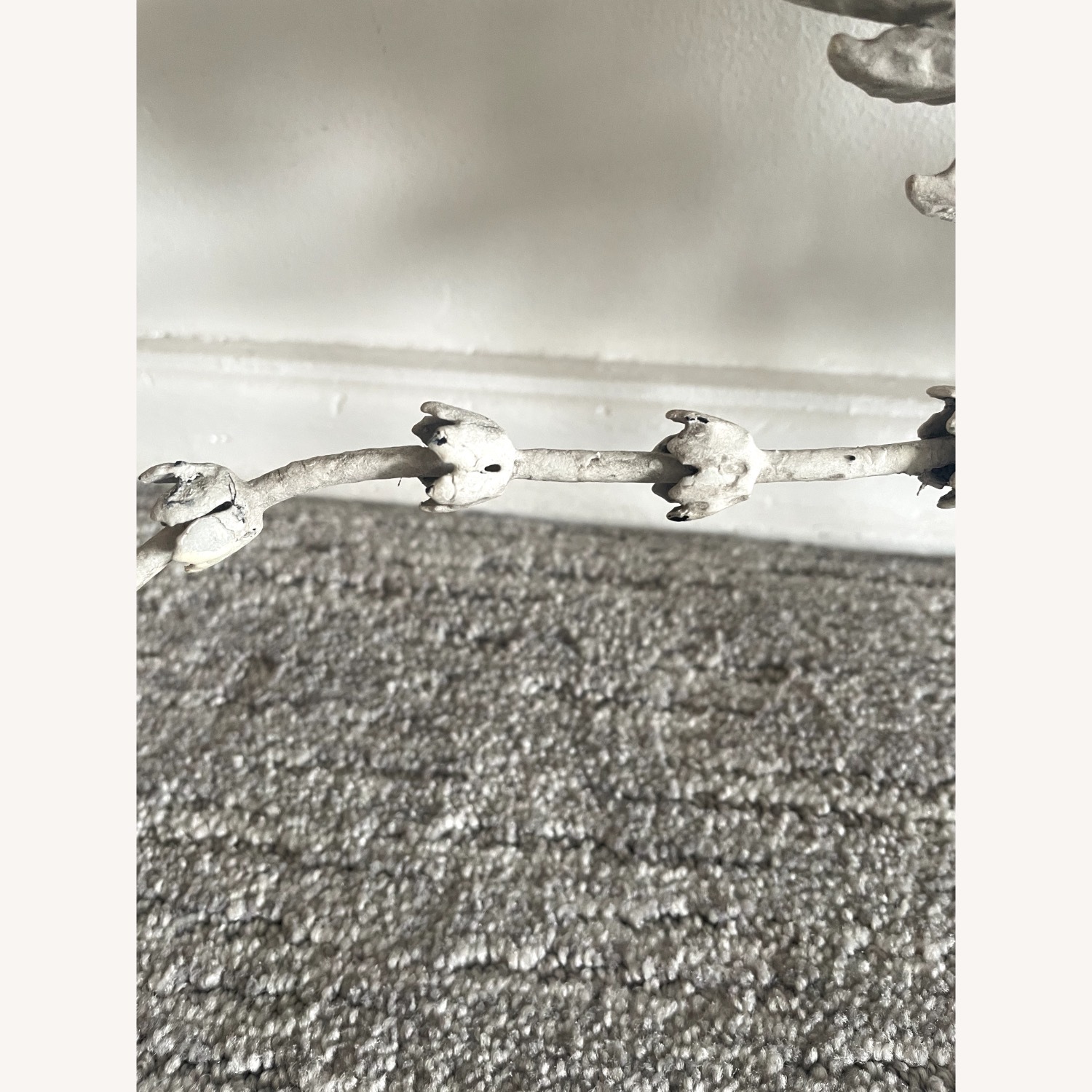 Restoraion Hardware Painted Pewter Bow - image-6