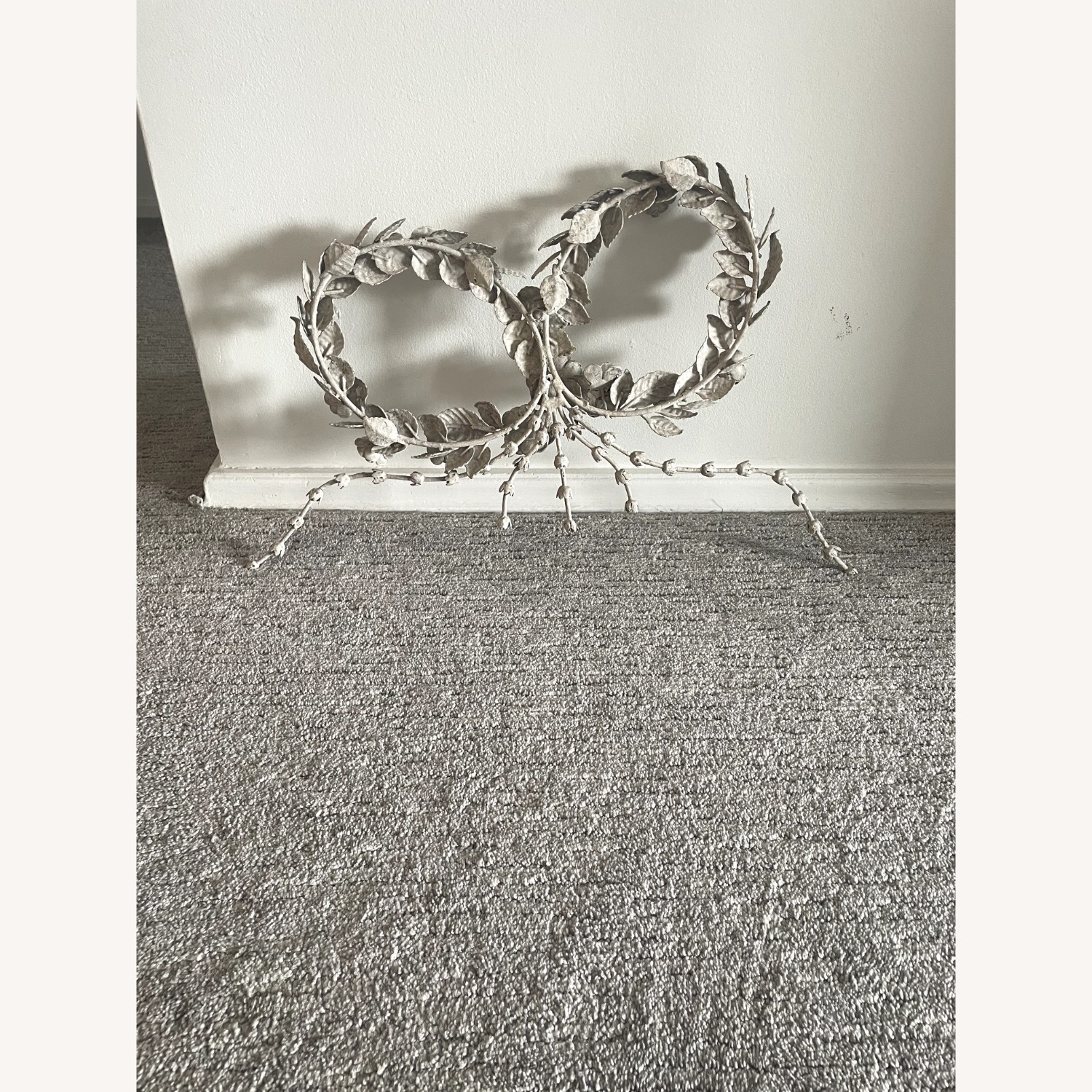 Restoraion Hardware Painted Pewter Bow - image-3