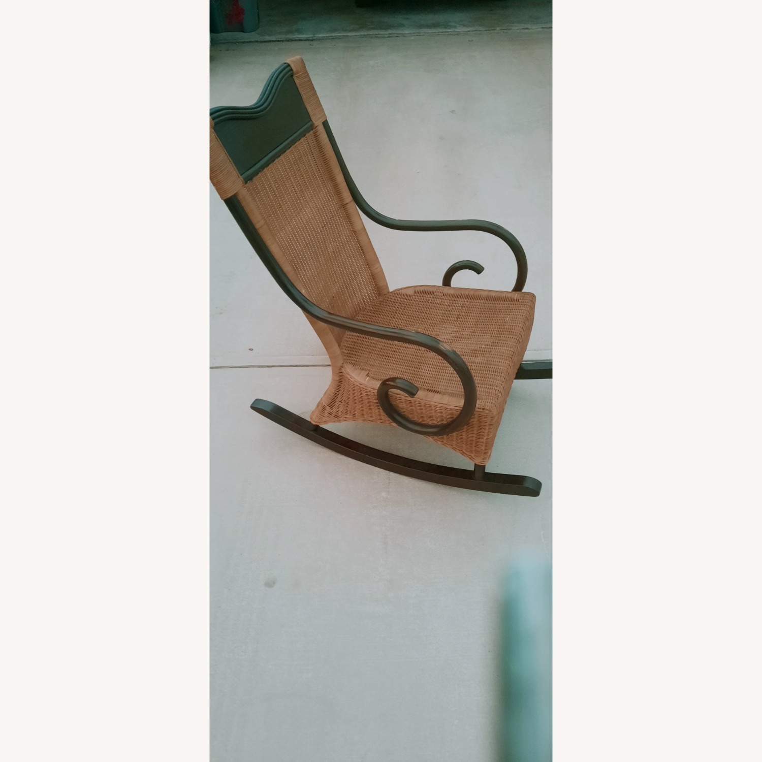 Wicker Rocking Chair - image-4