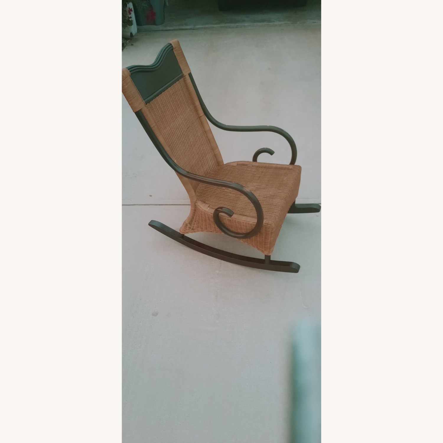 Wicker Rocking Chair - image-2