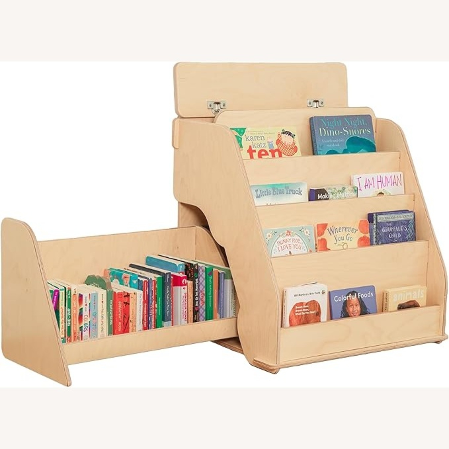 Amazon Montessori Bookshelf for Toddlers - image-4
